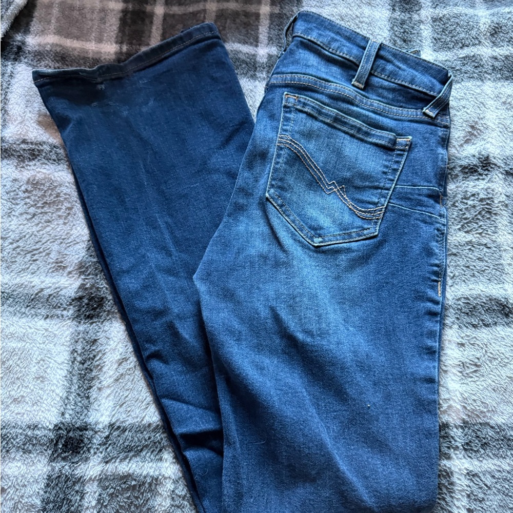 Ariat Women's Boot Cut Jeans in Deep Blue